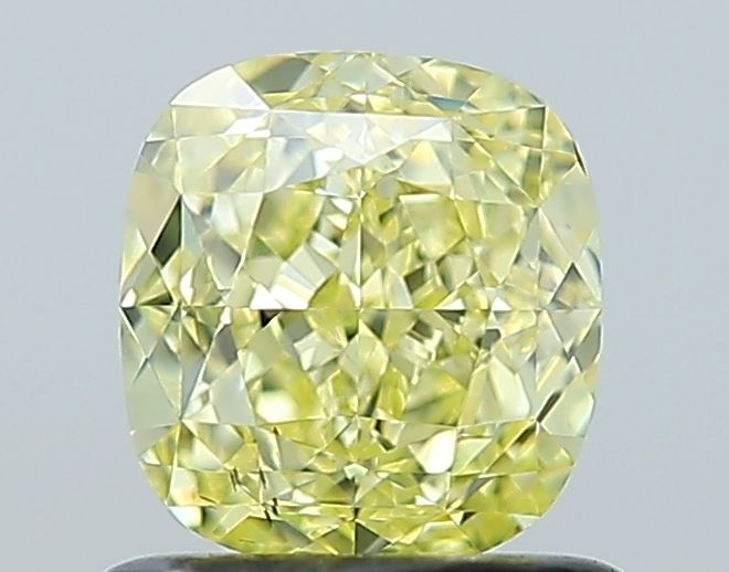 Cushion Fancy Yellow Natural Diamond 1.02ct SI1 loose diamond