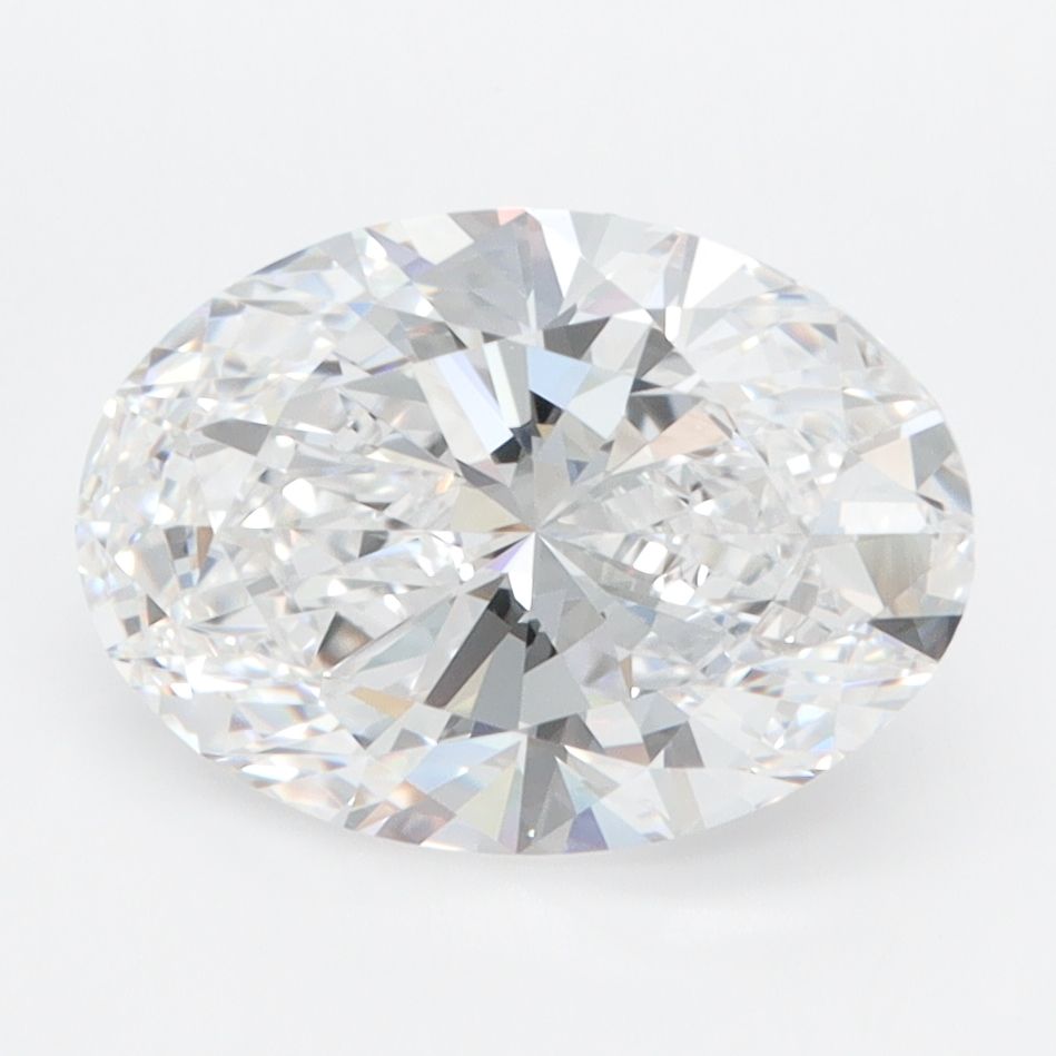 Oval Lab-Grown Diamond 2.32ct D VVS1
