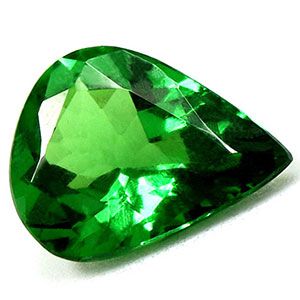 Pear Green Garnet 0.96ct loose gemstone