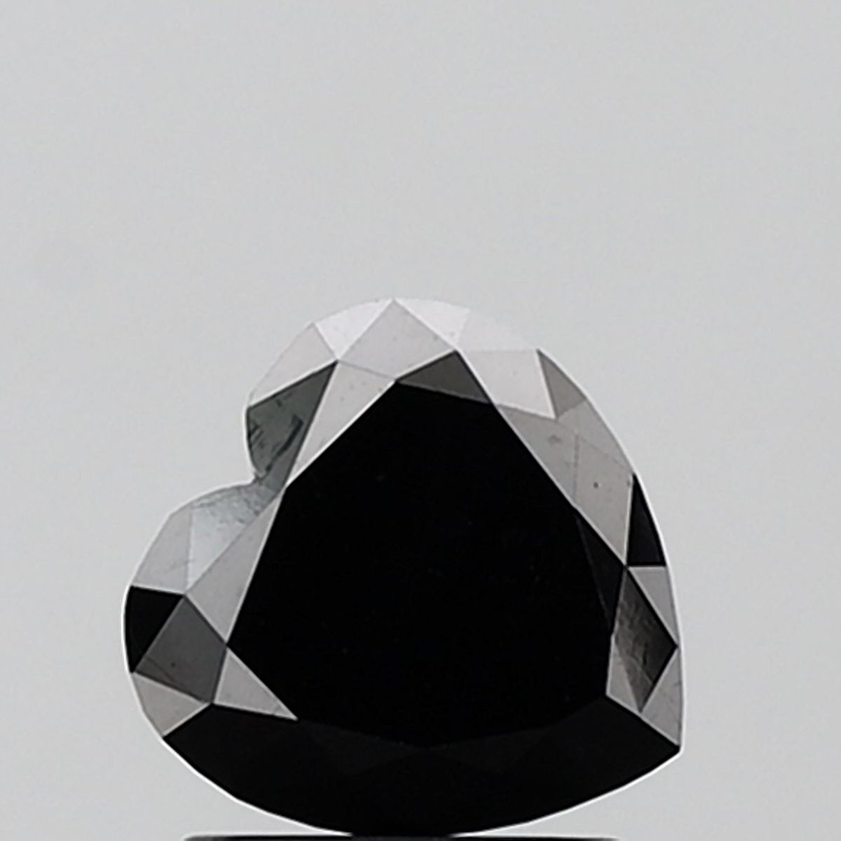 Heart Black Natural Diamond 1.87ct VVS2 loose diamond