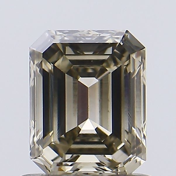 Emerald Fancy Vivid Yellow Lab-grown Diamond 0.79ct VS1 loose diamond