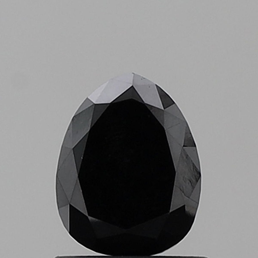 Pear Fancy Black Natural Diamond 1.05ct VVS2 loose diamond