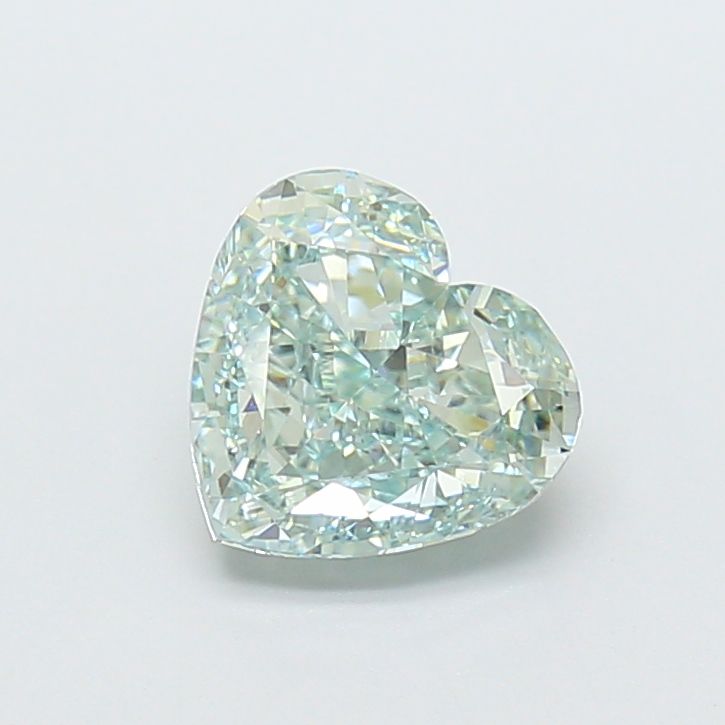 Heart Fancy Intense Green Lab-grown Diamond 2.17ct VVS2 loose diamond