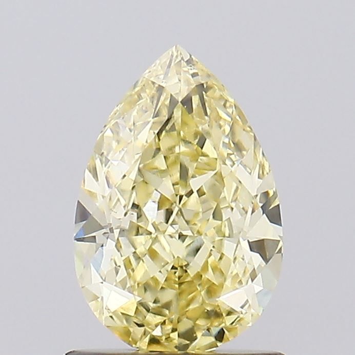 Pear Fancy Yellow Lab-grown Diamond 1.04ct VVS2 loose diamond
