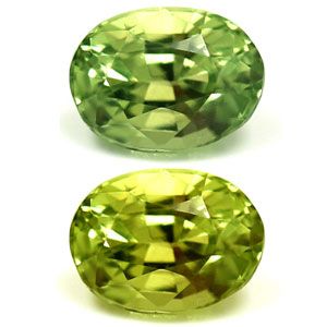 Oval Green Alexandrite 0.65ct loose gemstone
