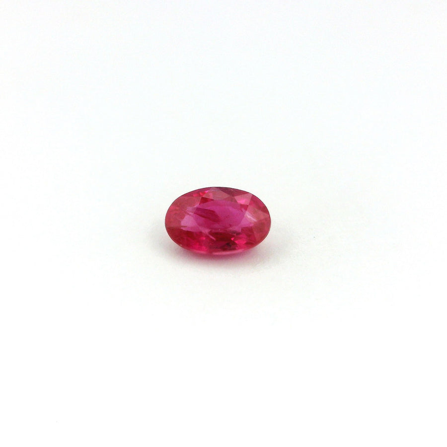 Oval Red Ruby 0.62ct loose gemstone