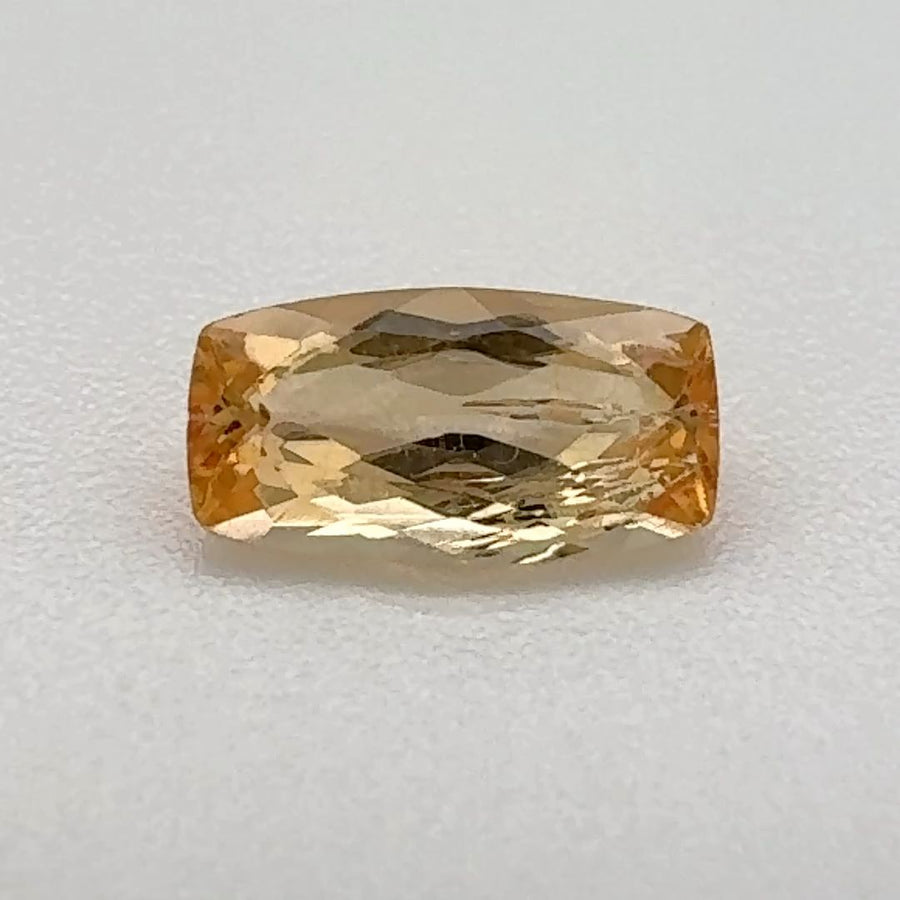 Cushion Orange Topaz 0.66ct loose gemstone