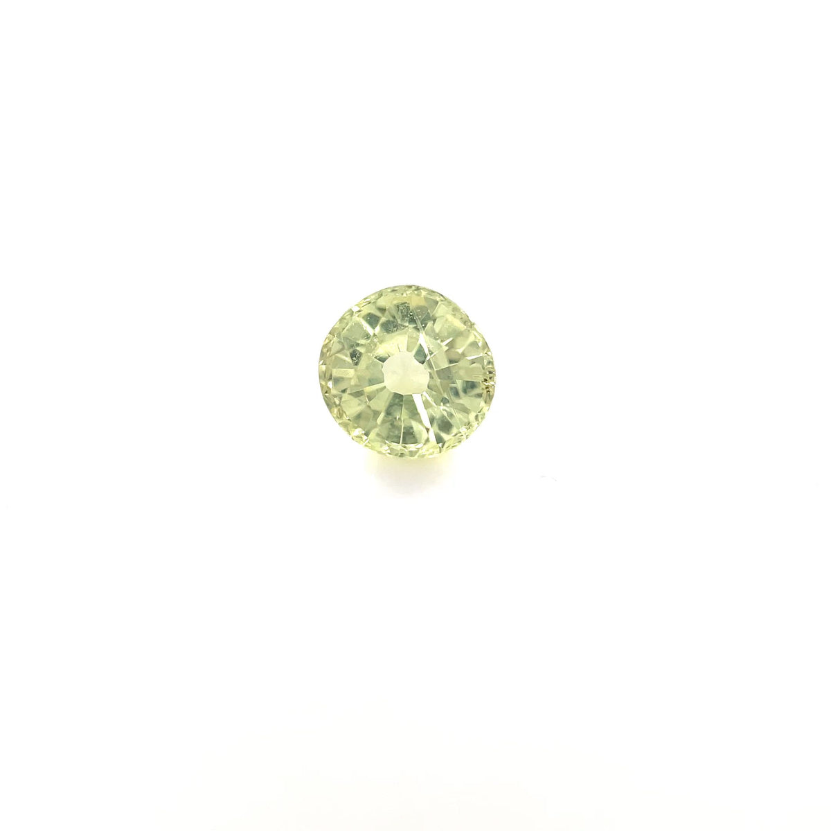 Round Yellow Chrysoberyl 0.71ct loose gemstone