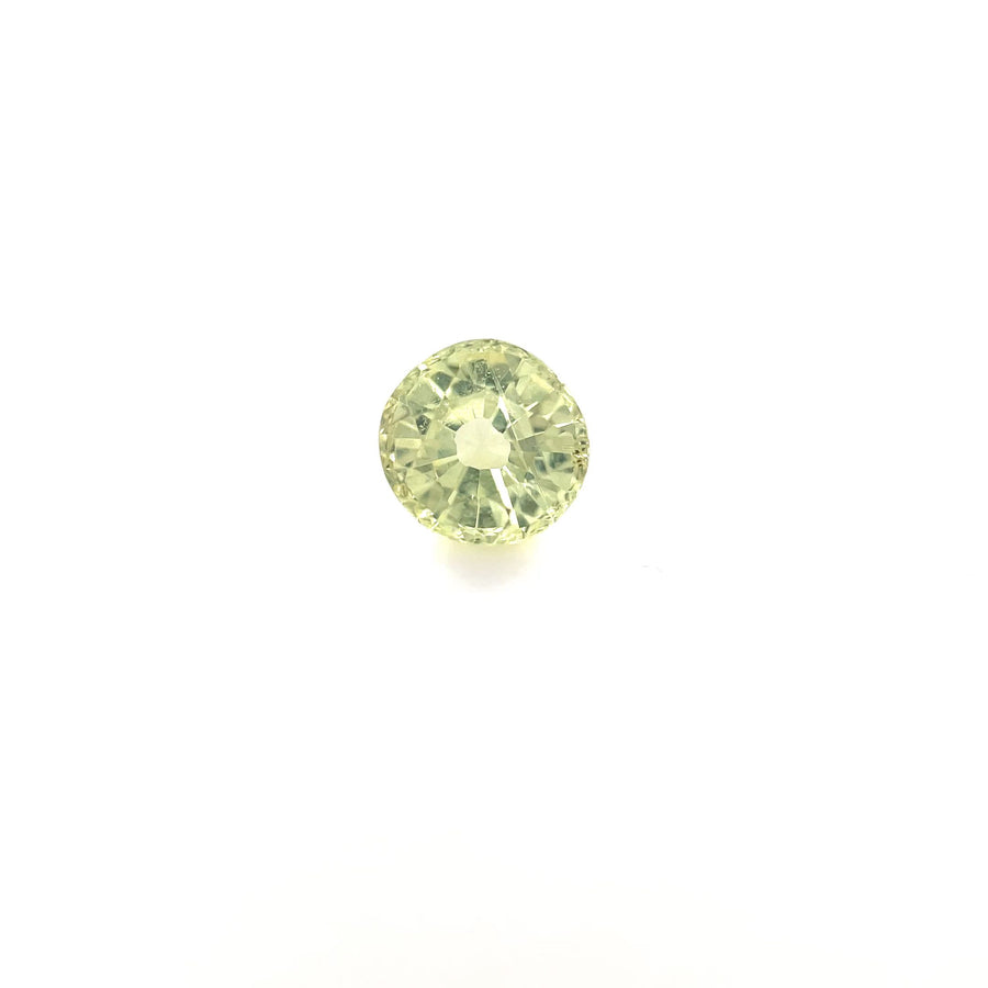 Round Yellow Chrysoberyl 0.71ct loose gemstone