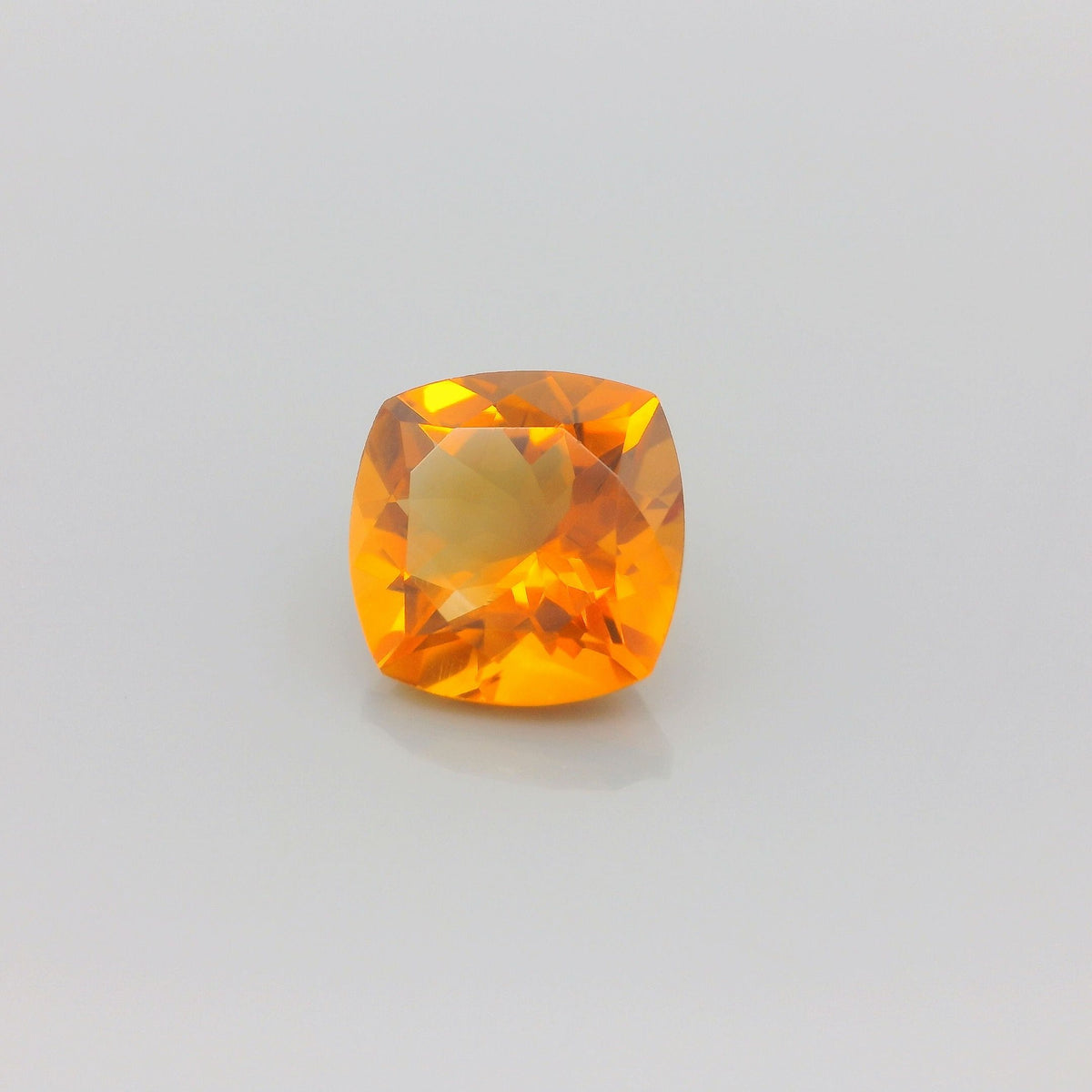 Cushion Yellow Citrine 3.68ct loose gemstone