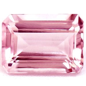 Emerald Pink Morganite 1.06ct loose gemstone