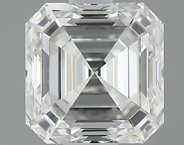 Asscher Natural Diamond 0.91ct H VS1