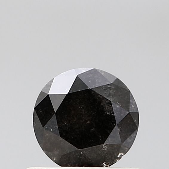 Round Salt And Pepper Natural Diamond 0.55ct VVS1 loose diamond