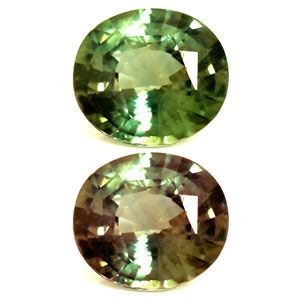 Oval Green Alexandrite 0.79ct loose gemstone