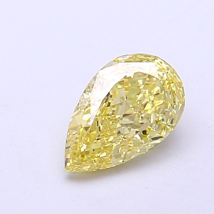 Pear Fancy Vivid Brown Lab-grown Diamond 1.1ct VS2 loose diamond