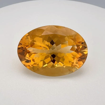 Oval Orange Citrine 11ct loose gemstone