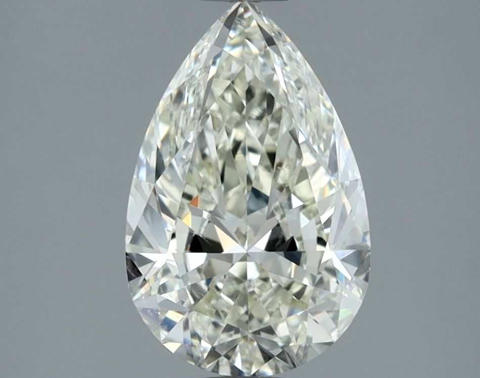 Pear Natural Diamond 1.80ct J VS2