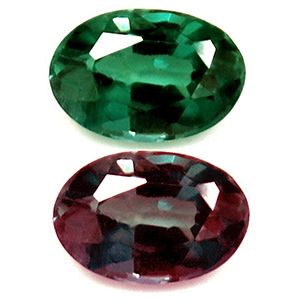 Oval Green Alexandrite 0.18ct loose gemstone