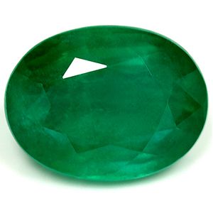 Oval Green Emerald 3.27ct loose gemstone