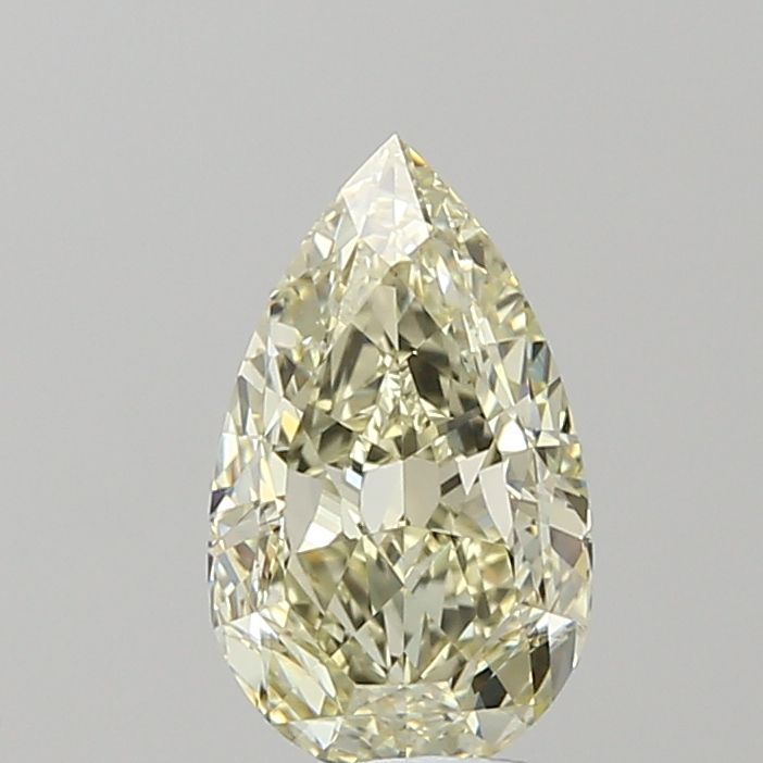 Pear Faint Greenish Gray Natural Diamond 2.06ct VS1 loose diamond