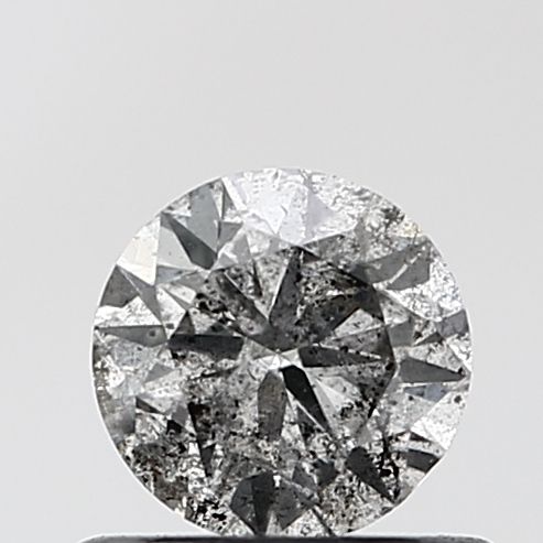 Round Salt And Pepper Natural Diamond 0.52ct VVS1 loose diamond