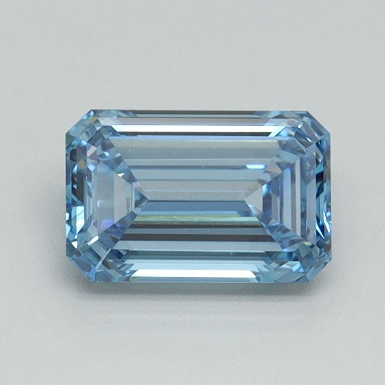 Emerald Fancy Intense Blue Lab-grown Diamond 1.04ct VVS2 loose diamond