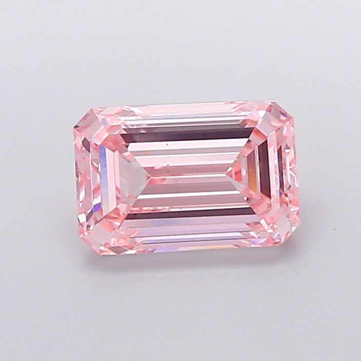 Emerald Fancy Intense Pink Lab-grown Diamond 2.56ct VS1 loose diamond