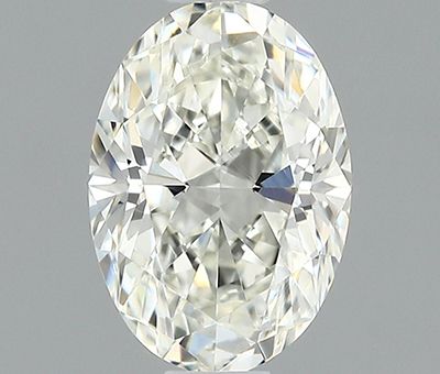 Oval Natural Diamond 0.59ct H IF