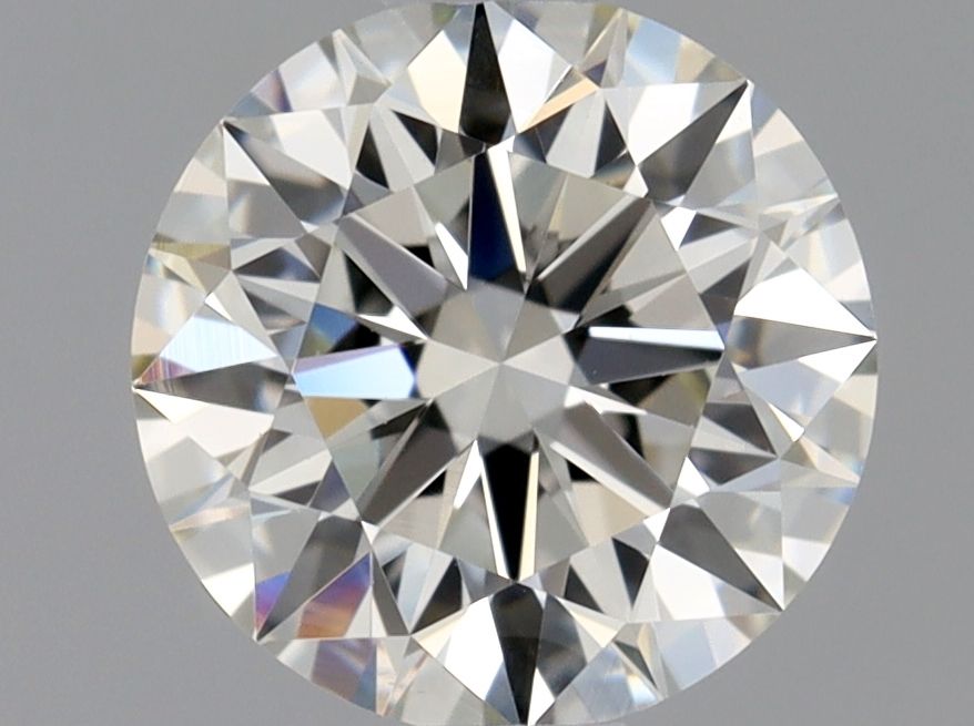 Round Faint Yellowish Green Natural Diamond 0.71ct VVS2 loose diamond