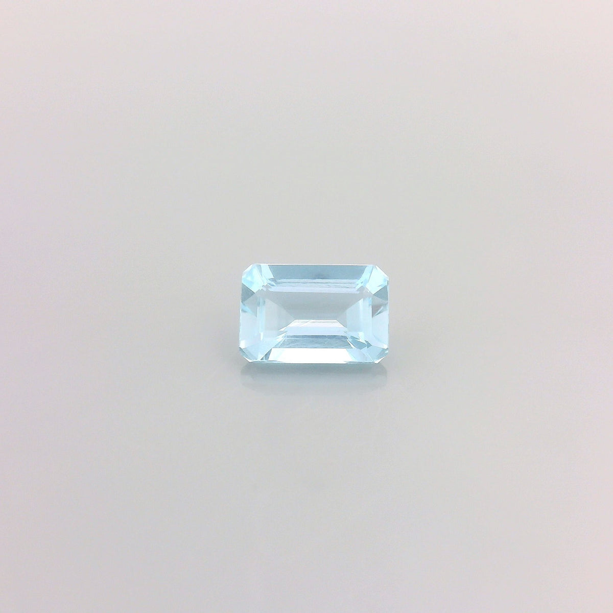 Octagonal Blue Aquamarine 0.52ct loose gemstone