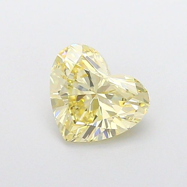 Heart Fancy Light Yellow Lab-grown Diamond 1.02ct VS1 loose diamond