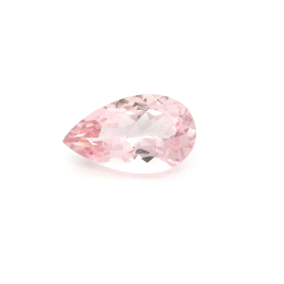 Pear Pink Morganite 2.3ct loose gemstone