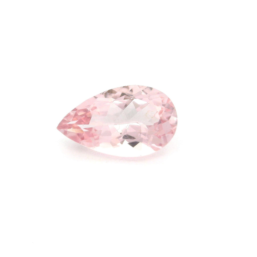 Pear Pink Morganite 2.3ct loose gemstone