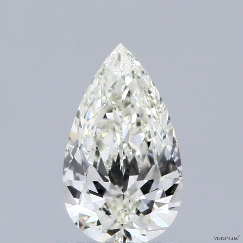 Pear Natural Diamond 0.60ct I VS2