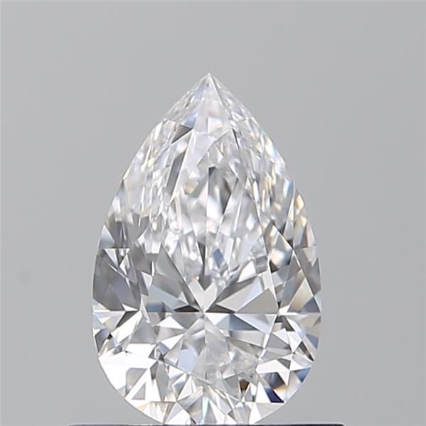 Pear Natural Diamond 0.75ct D VVS1