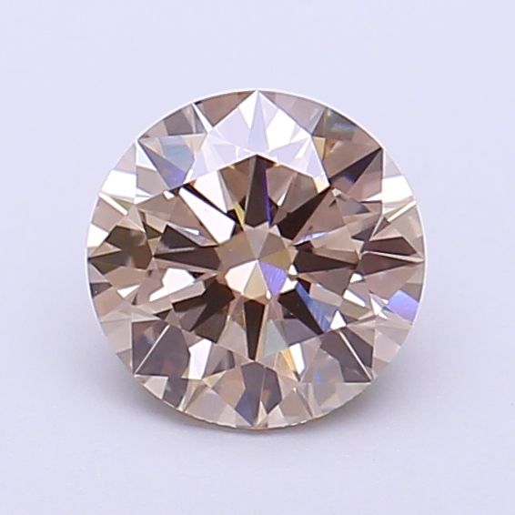 Round Fancy Light Brown Lab-grown Diamond 1.04ct VS1 loose diamond