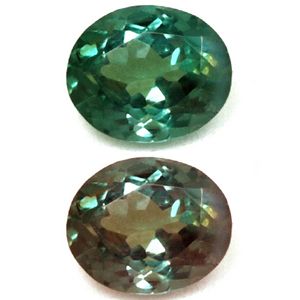 Oval Green Alexandrite 0.42ct loose gemstone