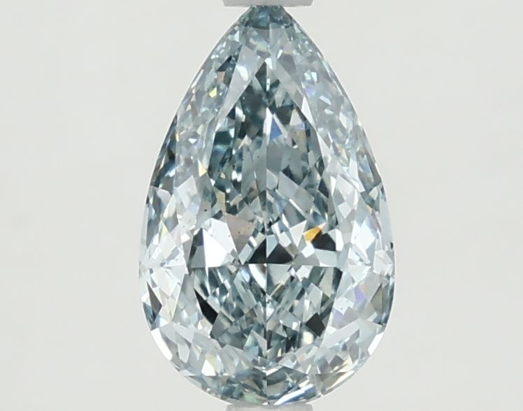 Pear Fancy Vivid Blue Lab-grown Diamond 1.28ct VS2 loose diamond