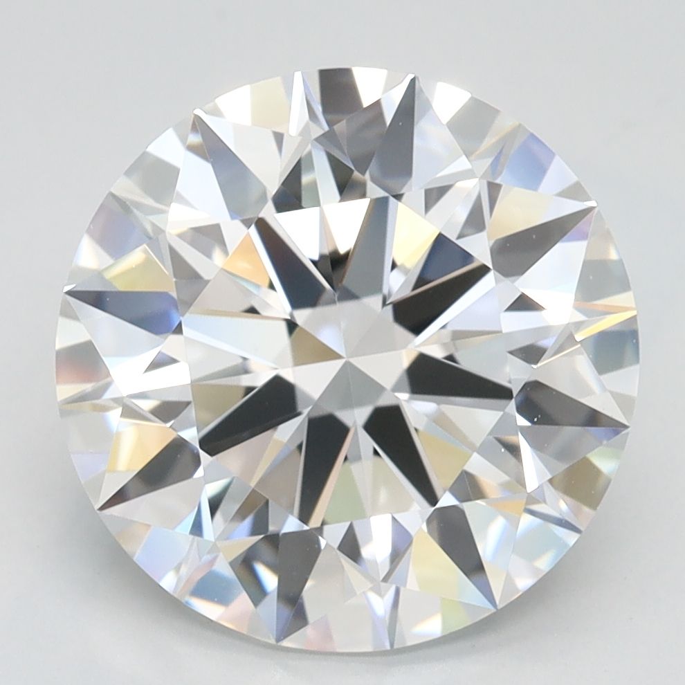 Round Lab-Grown Diamond 3.73ct D IF