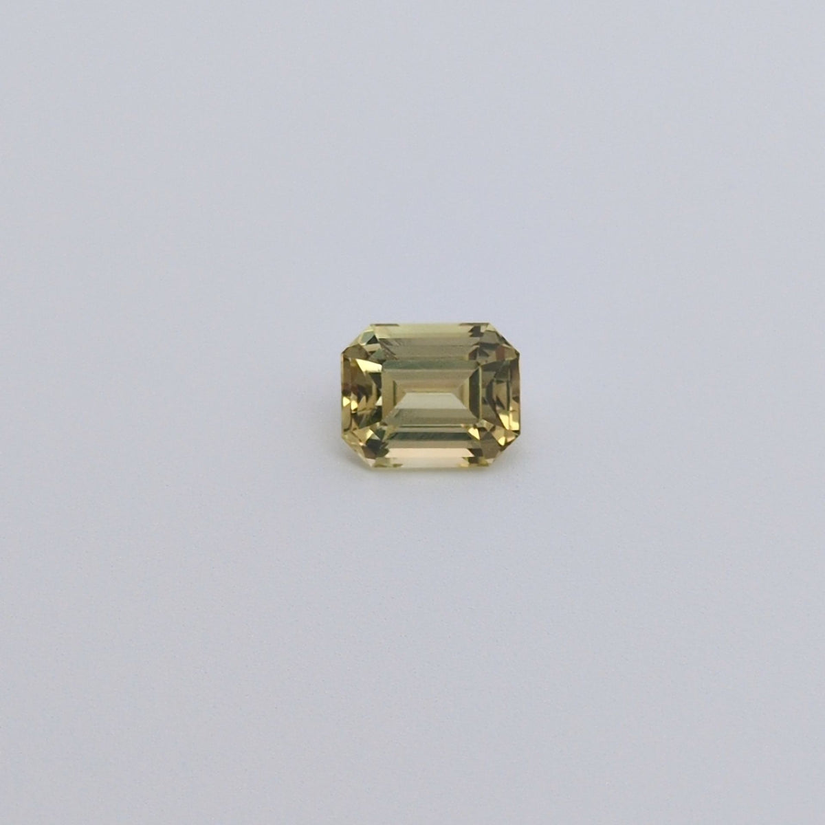 Octagonal Green Chrysoberyl 1.77ct loose gemstone