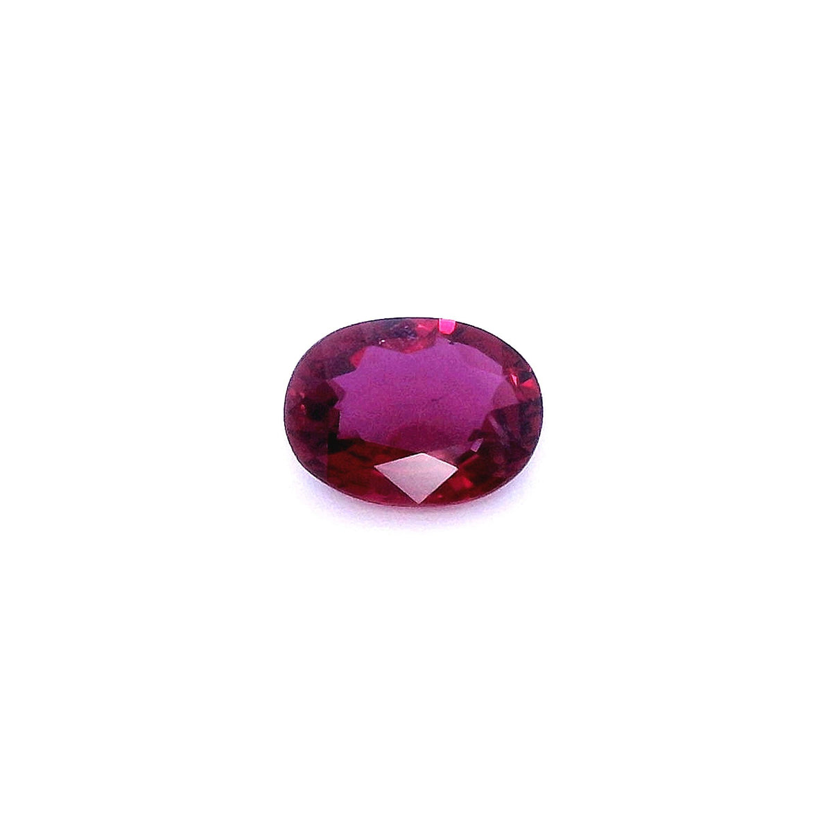 Oval Red Ruby 0.63ct loose gemstone