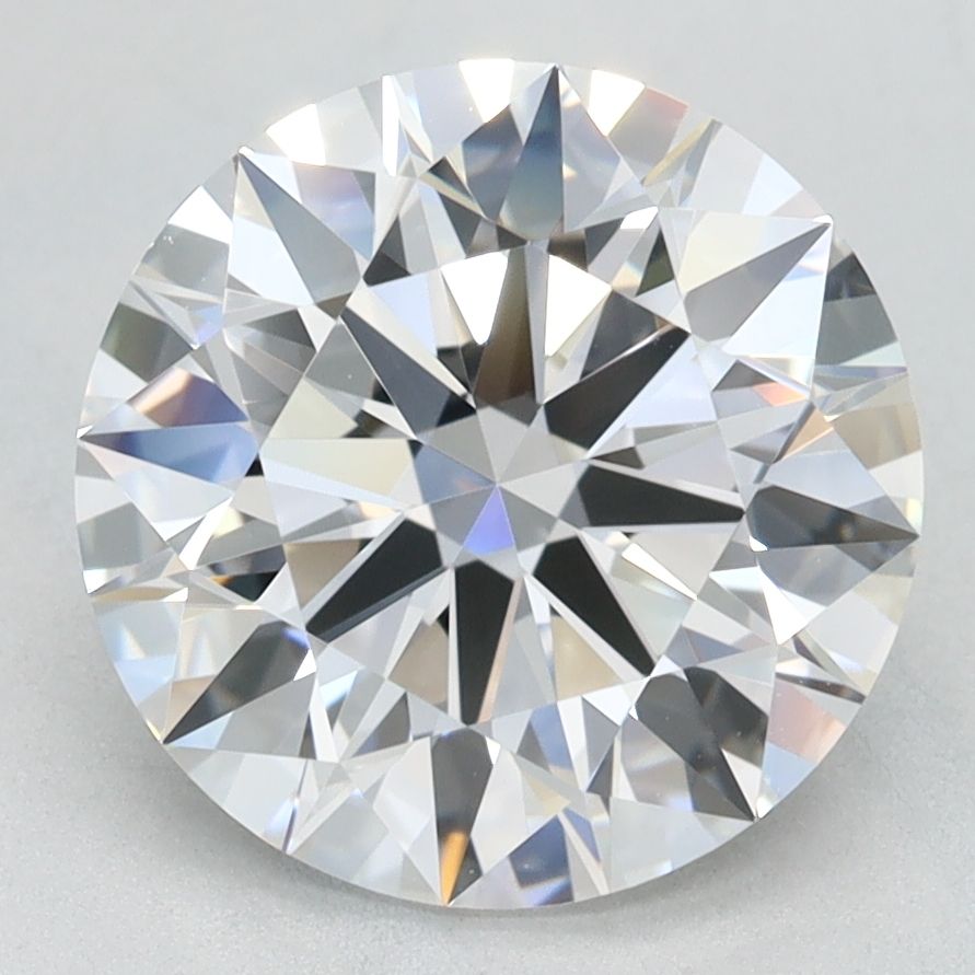 Round Lab-Grown Diamond 2.91ct D VVS1