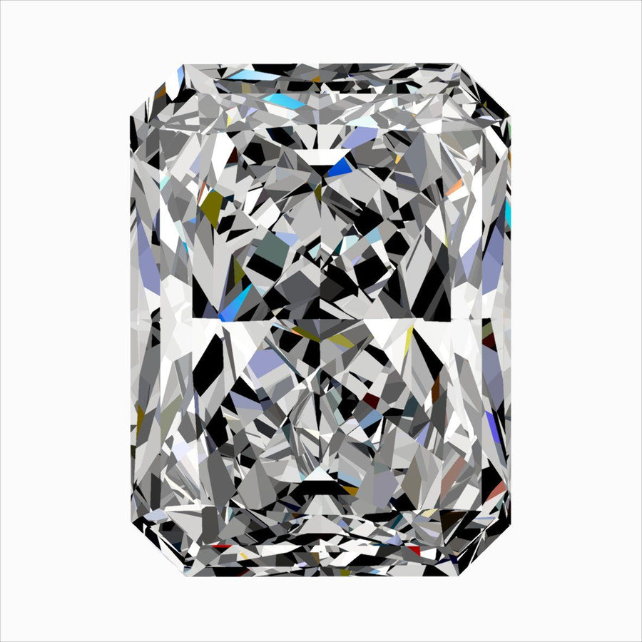 Radiant Natural Diamond 0.51ct G VS2