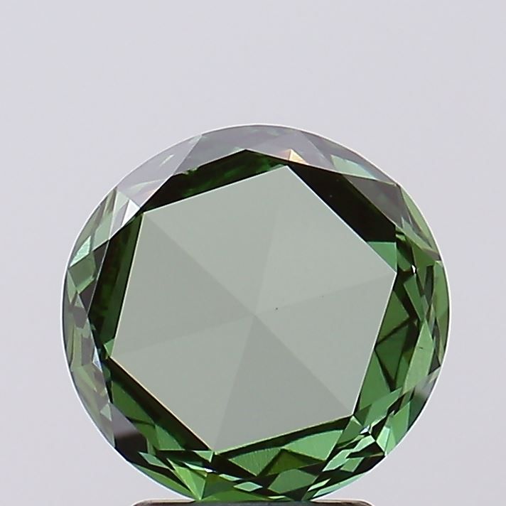 Rose Fancy Intense Green Lab-grown Diamond 1.64ct VS1 loose diamond