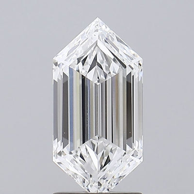 Hexagonal Lab-Grown Diamond 2.05ct E VVS1