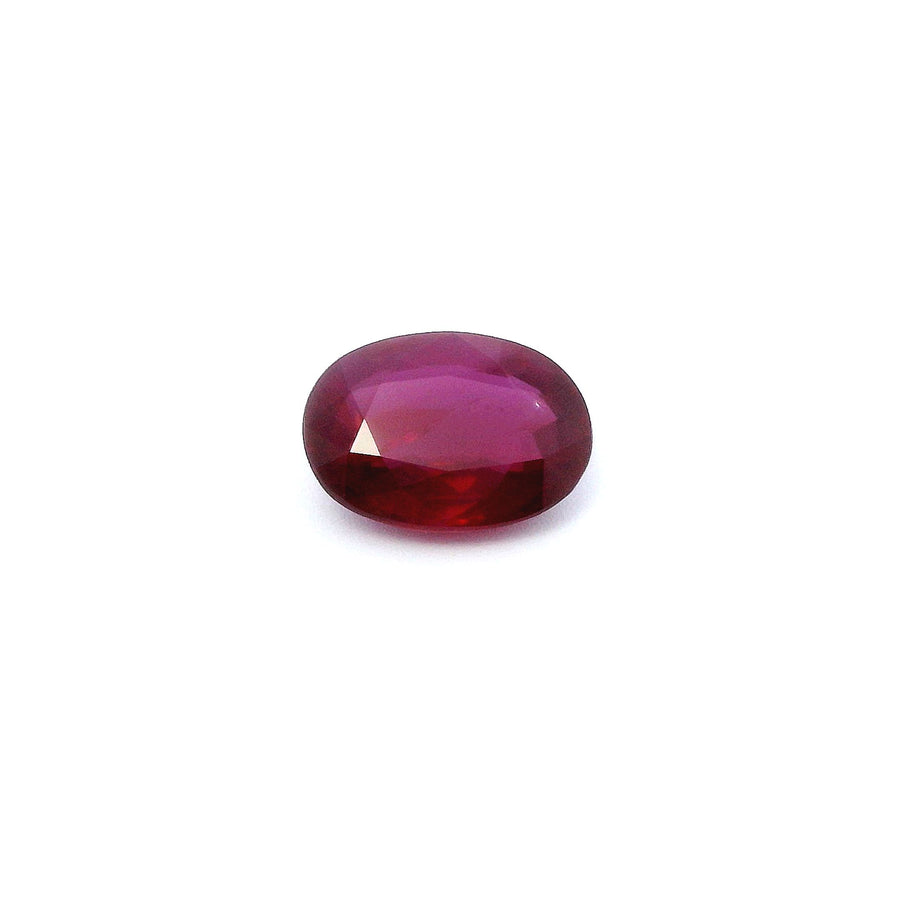 Oval Red Ruby 1.3ct loose gemstone