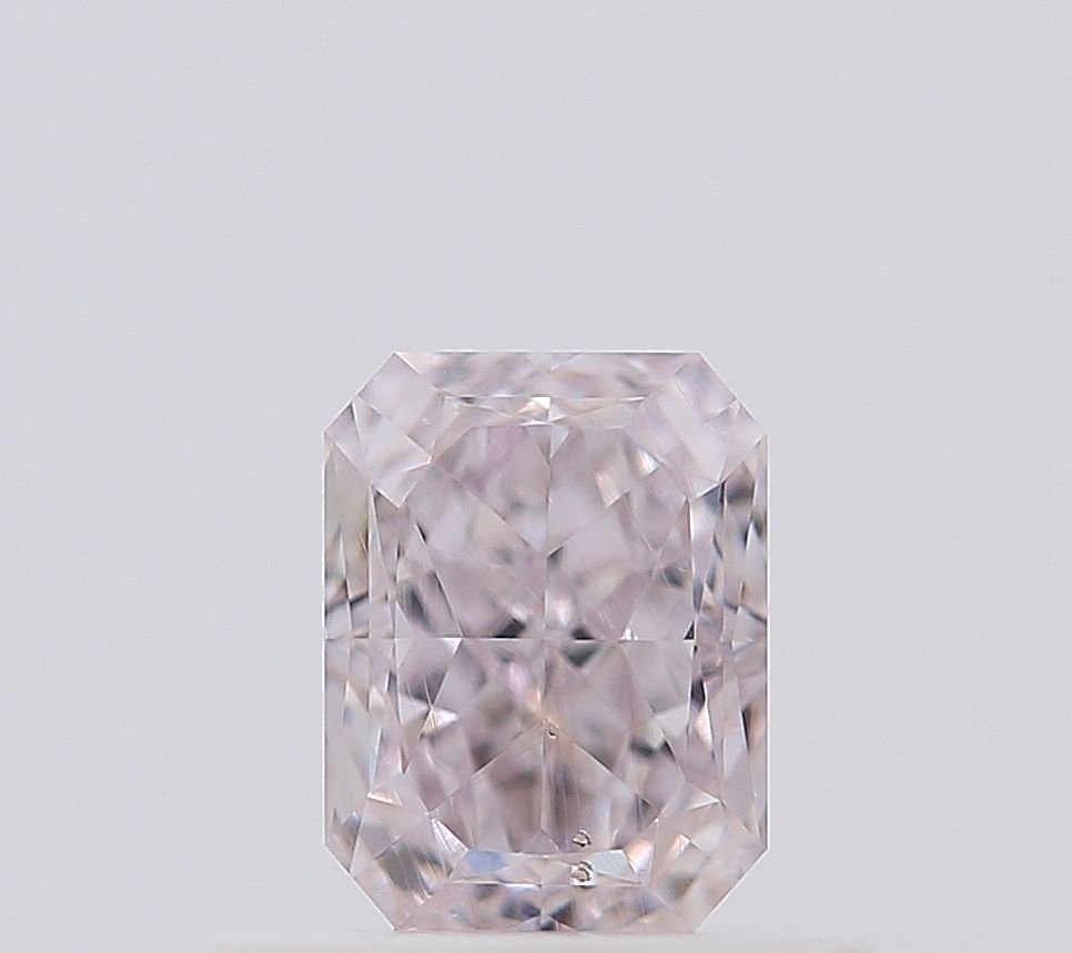 Radiant Fancy Light Pink Natural Diamond 0.54ct SI1 loose diamond