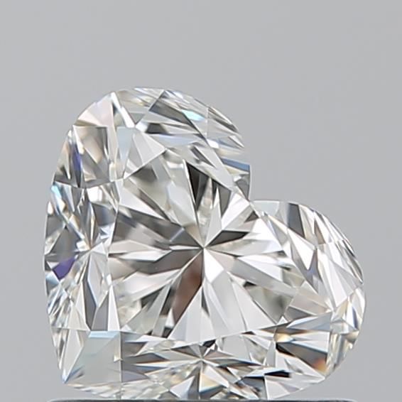 Heart Natural Diamond 0.92ct I VVS2