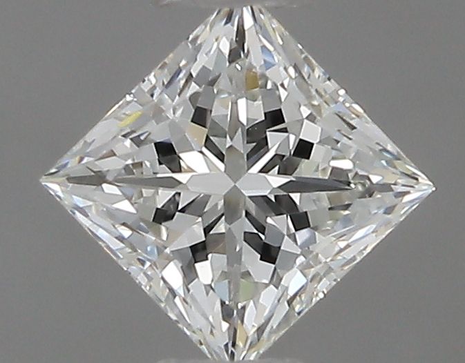 Princess Natural Diamond 0.50ct H VVS1