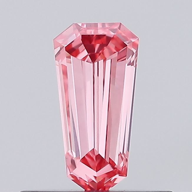 Shield Fancy Vivid Pink Lab-grown Diamond 0.35ct VVS2 loose diamond